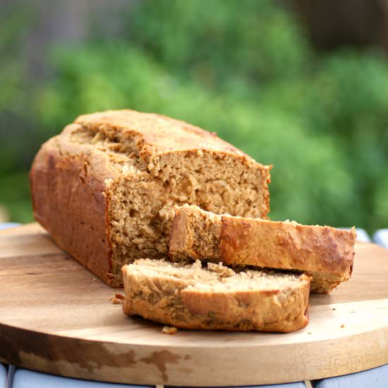 Peanut Flour Protein Banana Bread