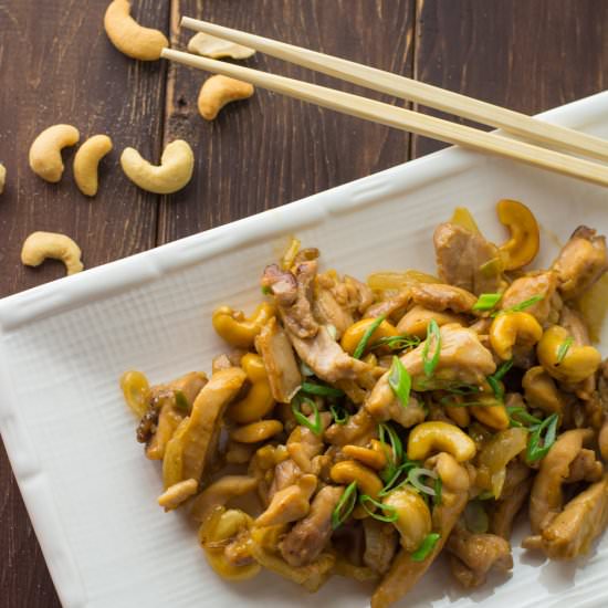 Chicken with Cashew Nuts