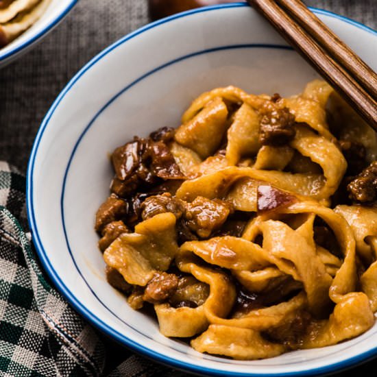 Fried Sauce Noodles