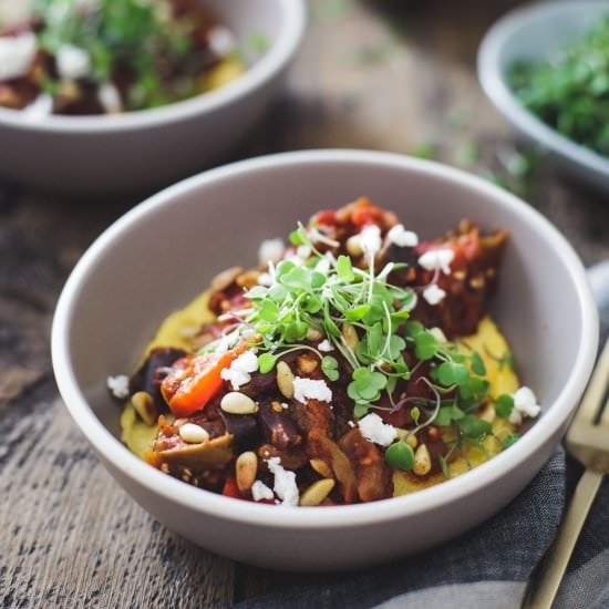 Tomato Eggplant Stew