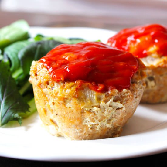 Turkey Meatloaf Muffins