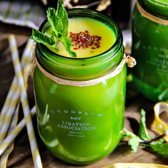 Pineapple-Mango Smoothie