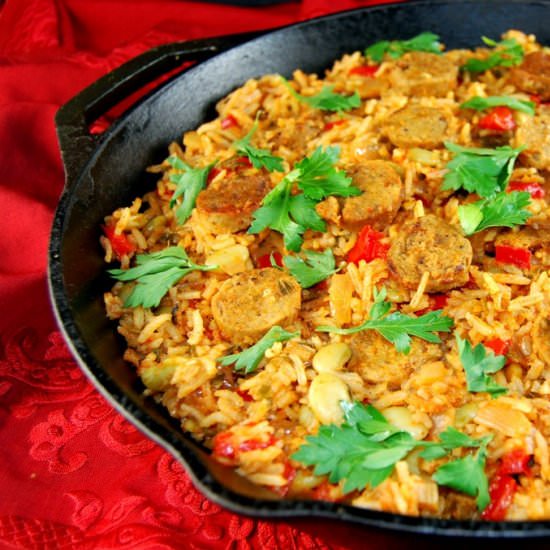 Vegetable Paella