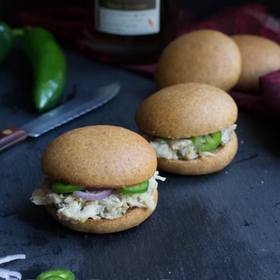 Maple Jalapeno Chicken Sliders
