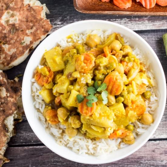Slow Cooker Thai Yellow Curry