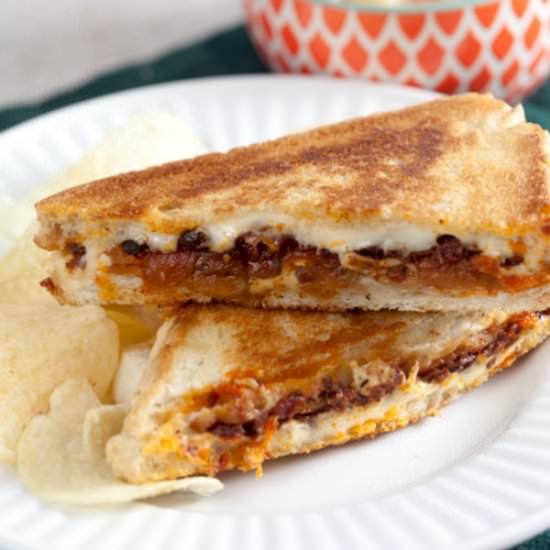 Italian Eggplant Grilled Cheese