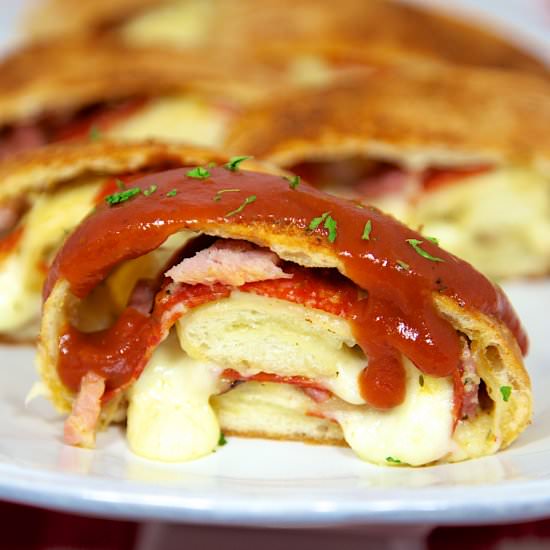 Garlic Butter Stromboli