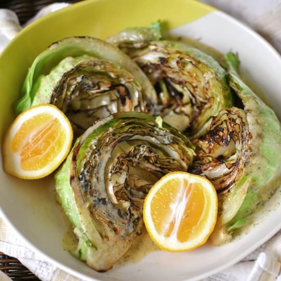 Grilled Cabbage Wedges