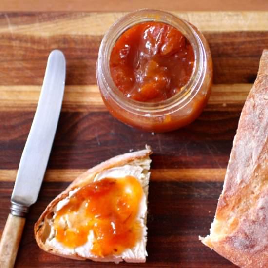 Apricot and Nectarine Jam