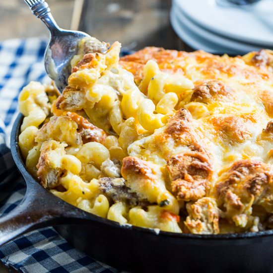 Breakfast Mac and Cheese