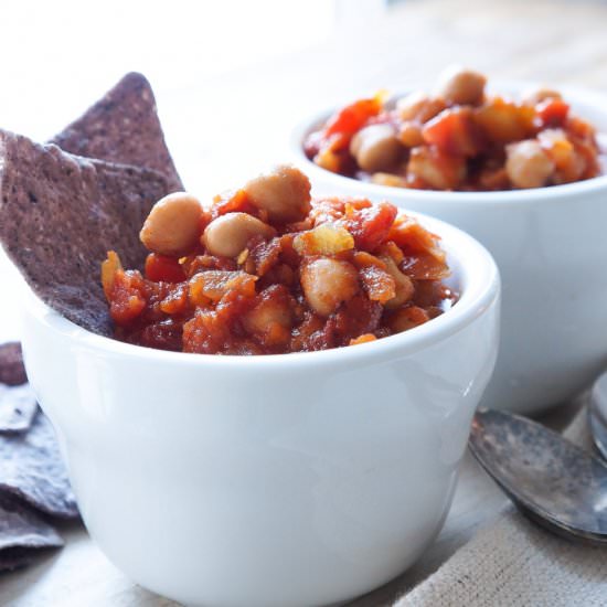 Chickpea Tortilla Soup