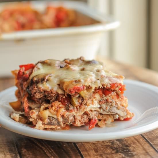 Loaded Healthy Lasagna
