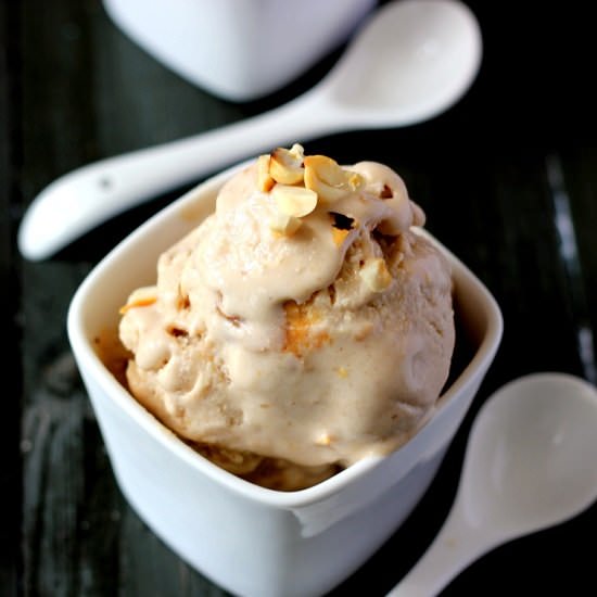 Banana Peanut Butter Ice Cream