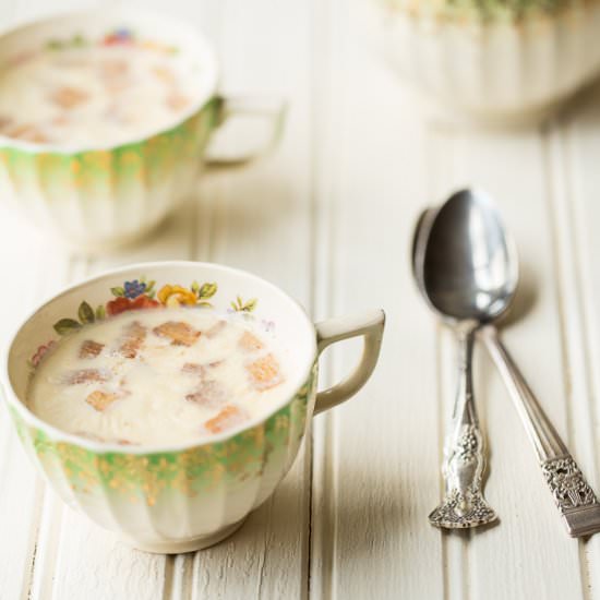 Apple Pie Panna Cotta