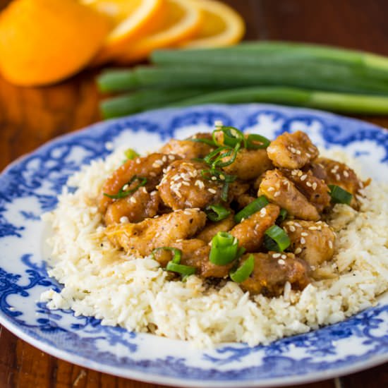 Paleo Orange Chicken