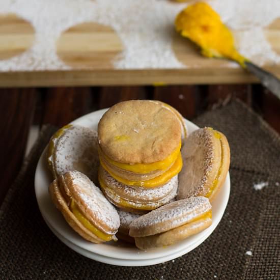 Eggless Sandwich Cookies