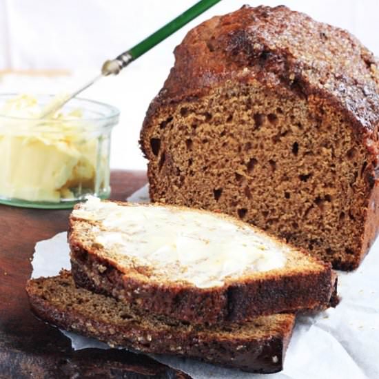 Sticky Date and Banana Malt Loaf