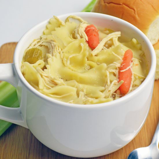 Homemade Chicken Noodle Soup