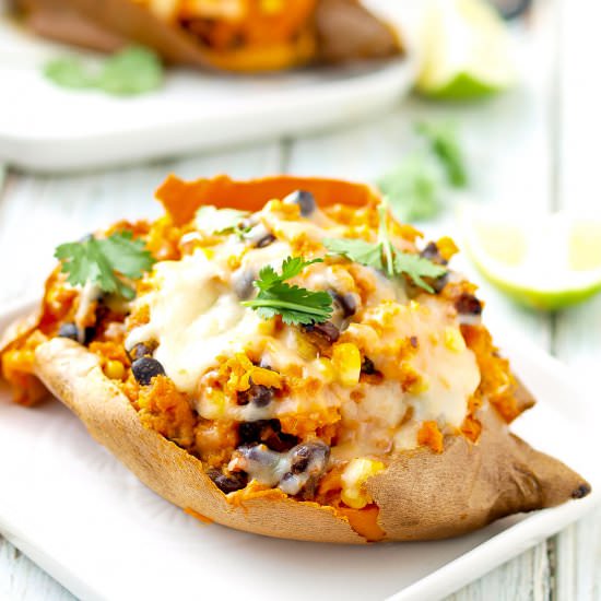 Southwest Stuffed Sweet Potatoes
