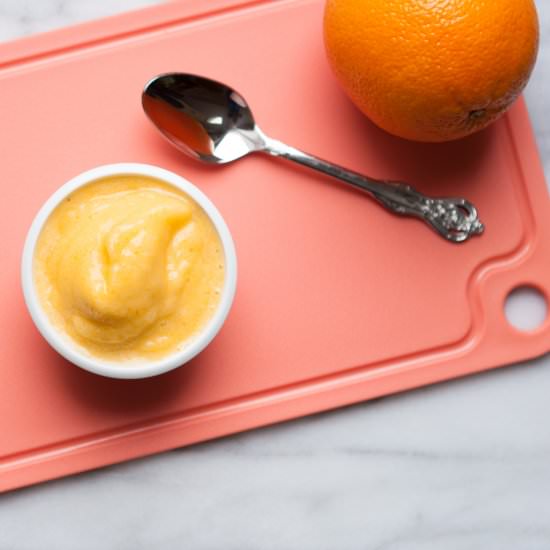 Sixty Second Orange Sorbet