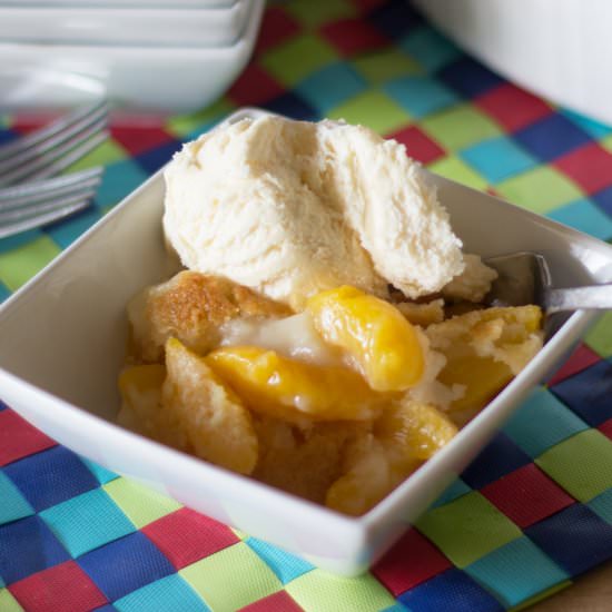 Southern Peach Cobbler