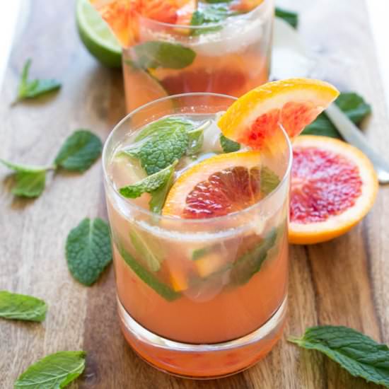 Blood Orange Mojito