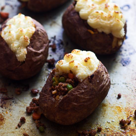 Shepard’s Pie Twice Baked Potatoes