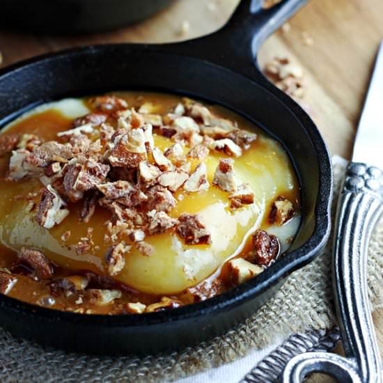 Caramel Havarti with Candied Pecans