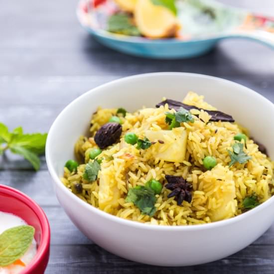 Aloo Matar Tehri