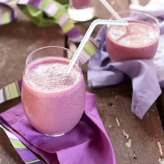 Frozen Blueberry Lassi