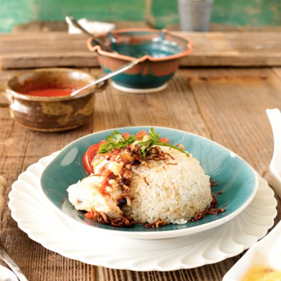 Malaysian Chicken Rice