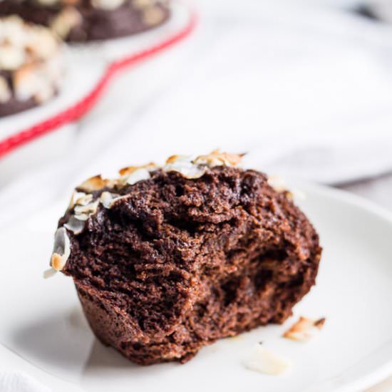 Chocolate Banana Muffins