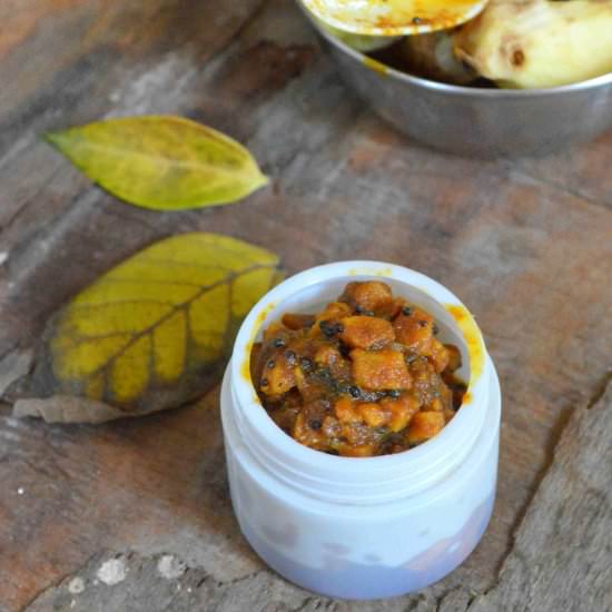 Mango Ginger Pickle