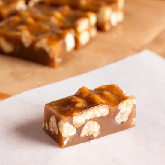 Spiced Maple Walnut Caramels