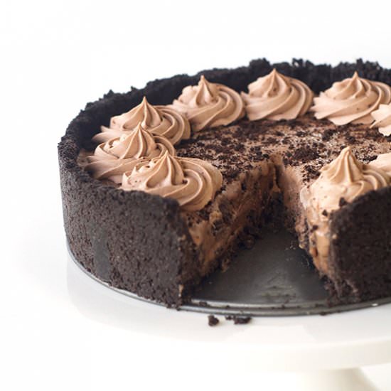 Chocolate Oreo Ice Cream Pie