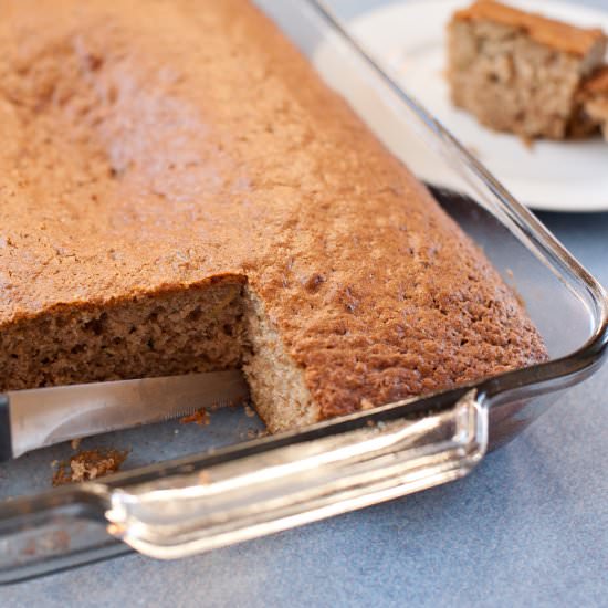 Zucchini Crabapple Cake