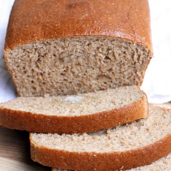 Honey Whole-Wheat Bread