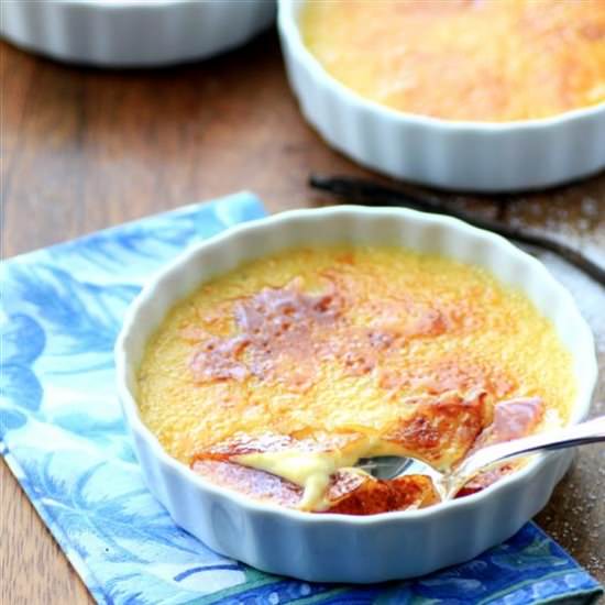 Vanilla Bean Creme Brulee