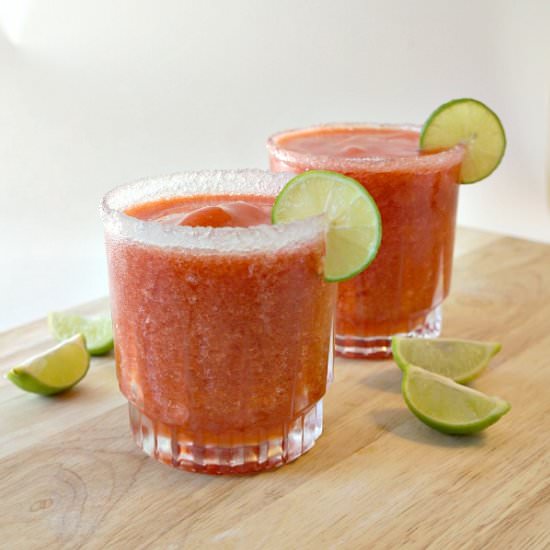 Key Lime Strawberry Margarita