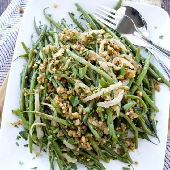 Green Beans with Almonds