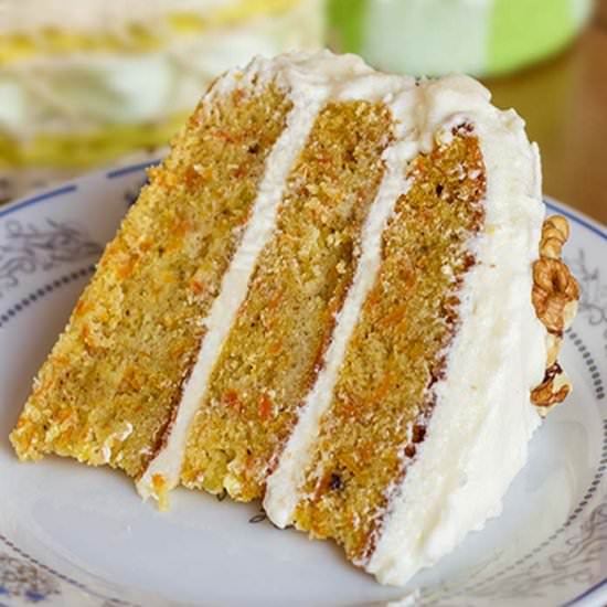 Carrot Cake with Cream Cheese