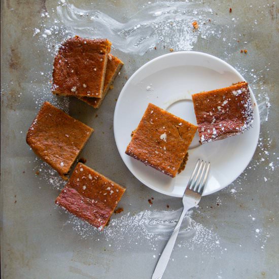Strawberry Cardamom Breakfast Cake