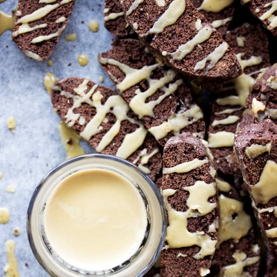 Mocha Biscotti