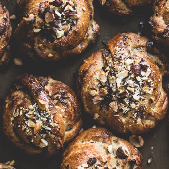 Einkorn and Spelt Sourdough Buns