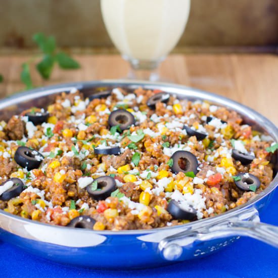 Mexican Skillet with Buckwheat
