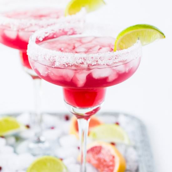 Pomegranate Grapefruit Margarita