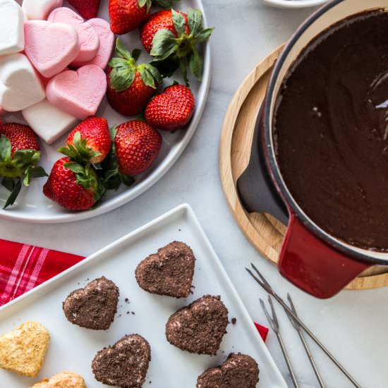 Chocolate Marshmallow Fondue