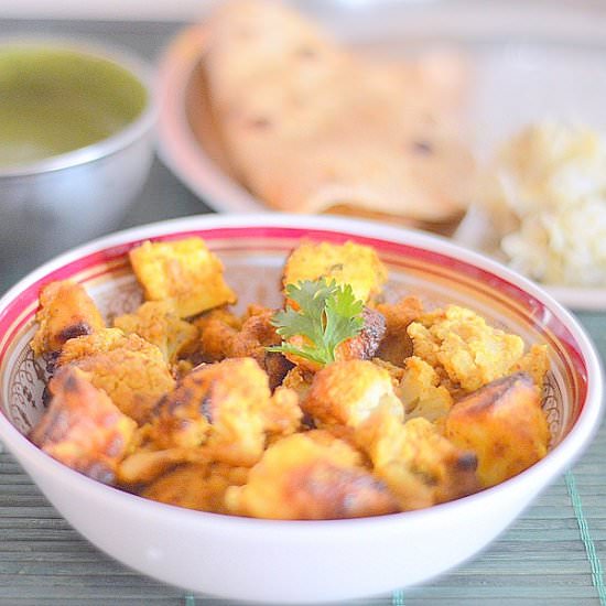 Tandoori Paneer Gobi Tikka