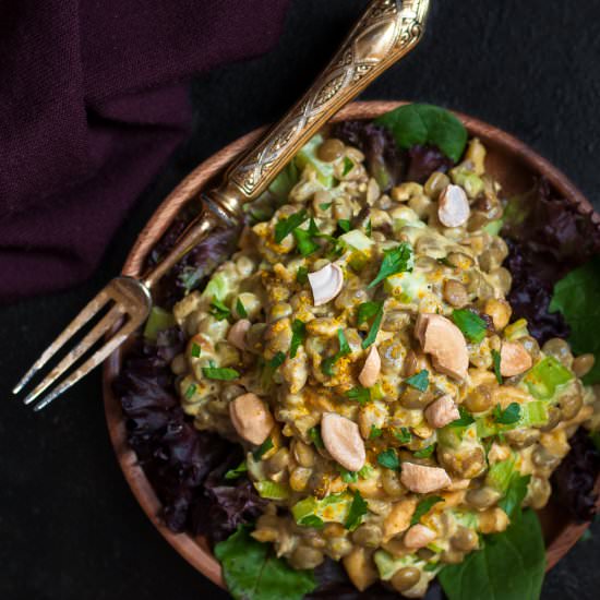 Curried Lentil Salad