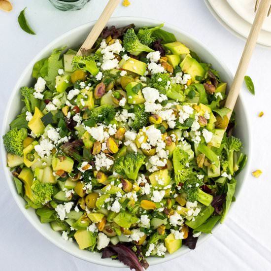 The Greenest Chopped Salad